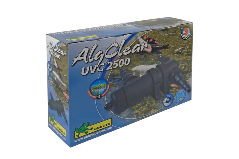 Ubbink AlgClear UV-C-enhet 2500 5 W 1355130 - Trädgård & spabad - Utemiljö - Bevattning & vattenpump - Fontänpump