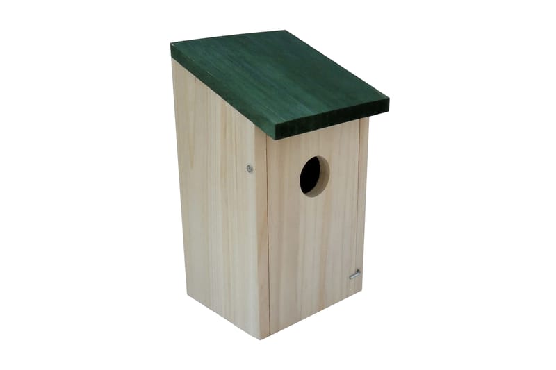 Fågelholkar 8 st trä 12x12x22 cm - Beige - Trädgård & spabad - Utemiljö - Trädgårdsdekoration - Fågelmatare & holkar