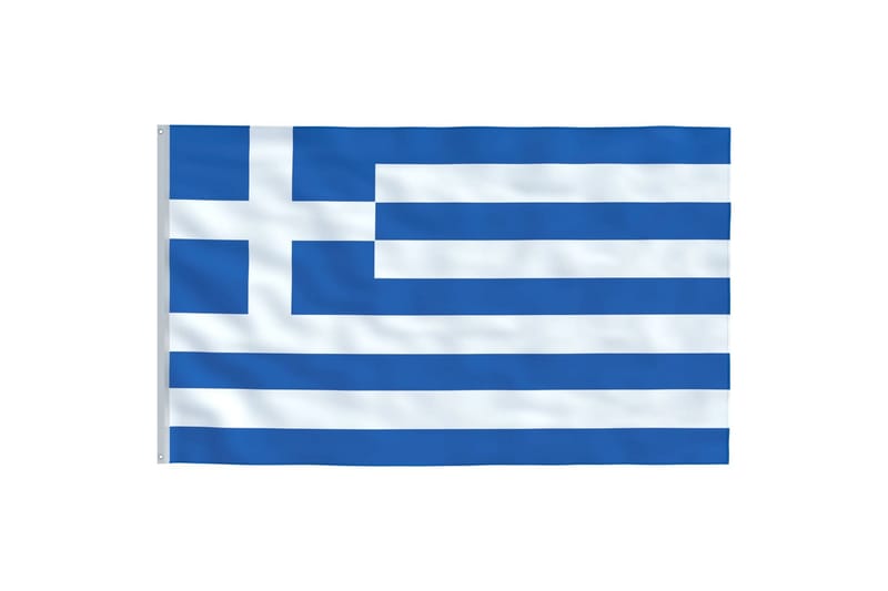 Greklands flagga 90x150 cm - Flerfärgad - Trädgård & spabad - Utemiljö - Trädgårdsdekoration - Flaggstång & flagga