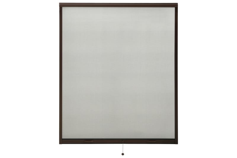Insektsnät för fönster brun 160x170 cm