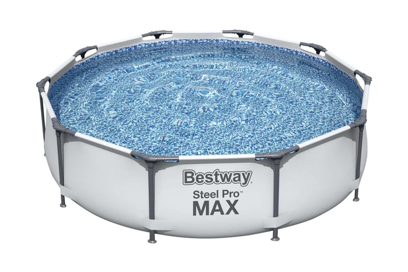 Bestway Pool med stålram Steel Pro MAX med tillbehör 305x76 - Utemöbler - Utestol & trädgårdsstol - Solsäng & Solvagnar