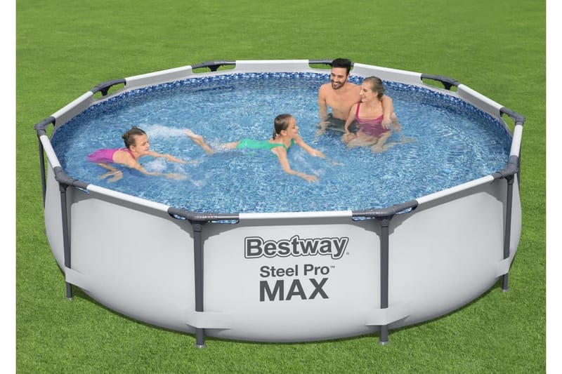 Bestway Pool med stålram Steel Pro MAX med tillbehör 305x76 - Trädgård & spabad - Utomhusbad - Pool - Pool ovan mark