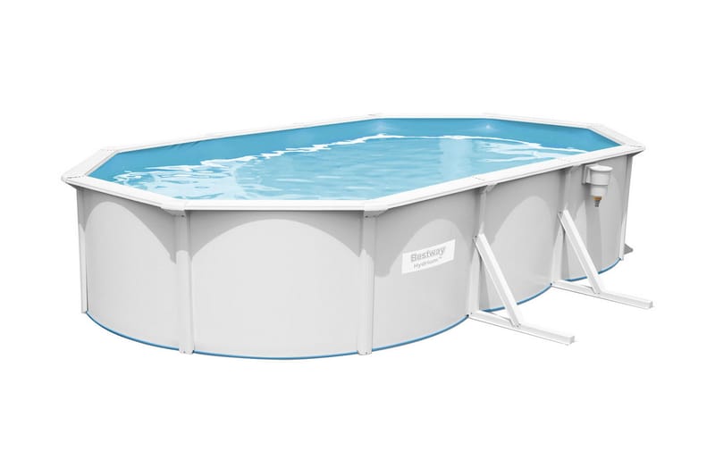 Hydrium Pool Komplett Set 610x360x120 cm Vit - Bestway - Trädgård & spabad - Utomhusbad - Pool - Nedgrävd pool