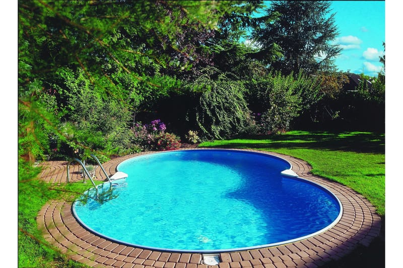 Planet Pool Stålväggspool Premium Åttaform 6,25x3,6x1,5m Inb - Planet Pool - Trädgård & spabad - Utomhusbad - Pool - Pool ovan mark