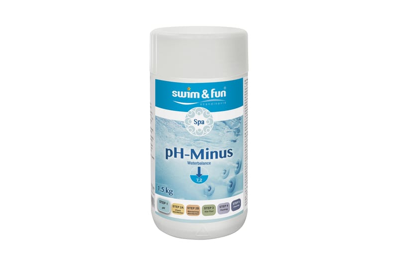 Swim & Fun pH-Minus SPA 1,5 kg - Trädgård & spabad - Utomhusbad - Pool & sparengöring - Poolkemi & klortabletter