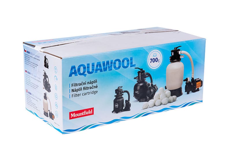 Aqua Wool för sandfilter 450g - Azuro - Trädgård & spabad - Utomhusbad - Pool & sparengöring - Sandfilter