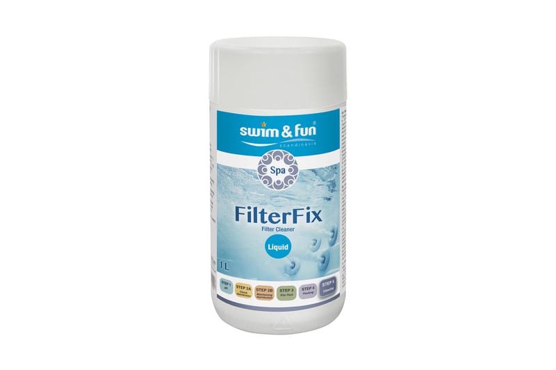 Swim & Fun Filterfix 1 liter - Trädgård & spabad - Utomhusbad - Pool & sparengöring - Poolkemi & klortabletter