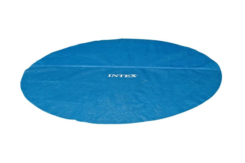 Intex Poolöverdrag solenergi blå 457 cm polyeten - Blå - Trädgård & spabad - Utomhusbad - Pool & spatillbehör - Poolskydd - Poolöverdrag & pooltäcke
