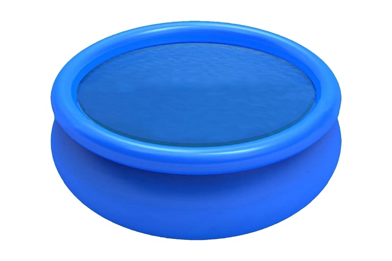 Poolskydd blå 210 cm PE - Blå - Trädgård & spabad - Utomhusbad - Pool & spatillbehör - Poolskydd - Poolöverdrag & pooltäcke