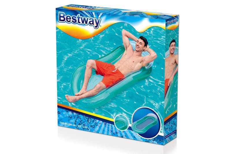 Bestway Badmadrass för pool Aqua Lounge - Grön - Trädgård & spabad - Utomhusbad - Pool & spatillbehör - Poolleksaker