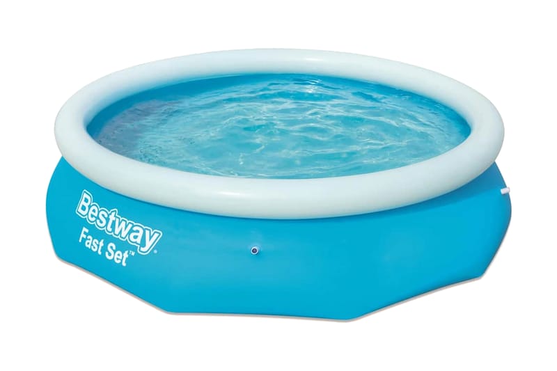 Bestway Pool uppblåsbar Fast Set rund 305x76 cm 57266