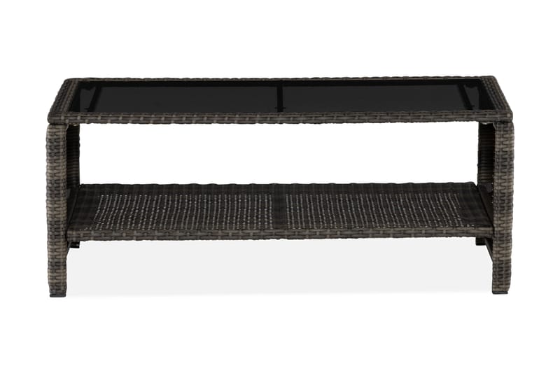 Wisconsin Bord 110 cm Konstrotting/Grå/Brun - Grå - Utemöbler - Balkong - Balkongmöbler - Balkongbord