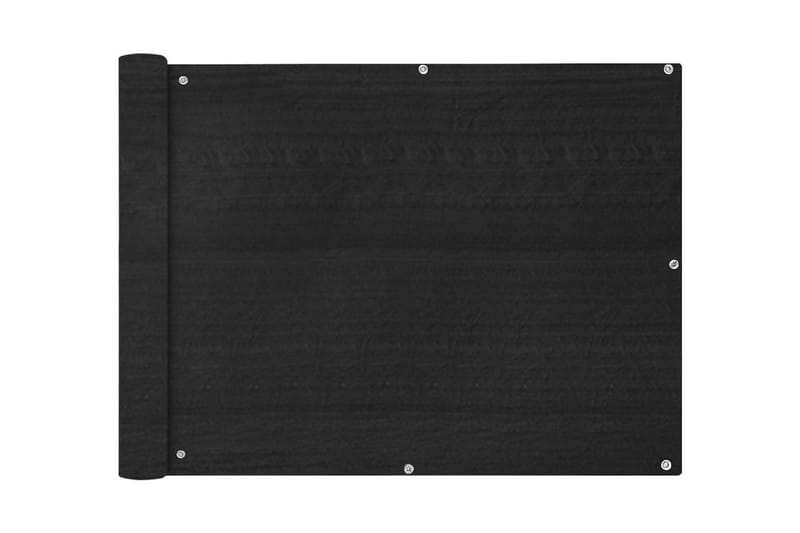 Balkongskärm HDPE 90x600 cm antracit - Grå - Inredning - Väggdekor - Dekorplast