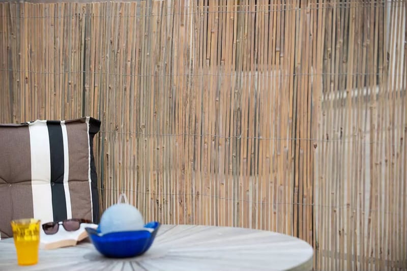 Nature Insynsskydd bambu 1,5x5 m - Brun - Möbler - Tv möbel & mediamöbel - TV bänk & mediabänk