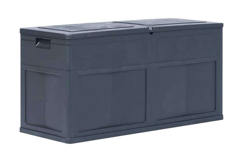 Dynbox 320 liter svart - Svart - Utemöbler - Utebord & trädgårdsbord - Sidobord utomhus