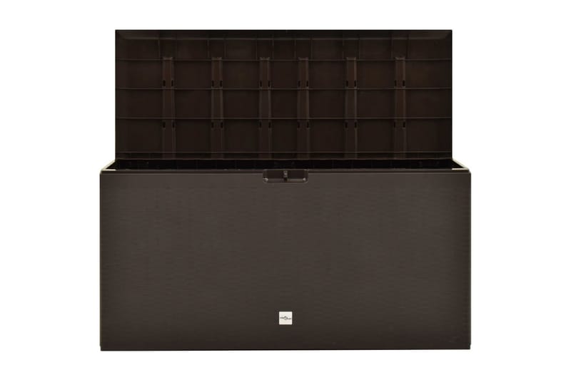 Dynbox brun 114x47x60 cm - Brun - Utemöbler - Dynförvaring & möbelskydd - Dynboxar & dynlådor