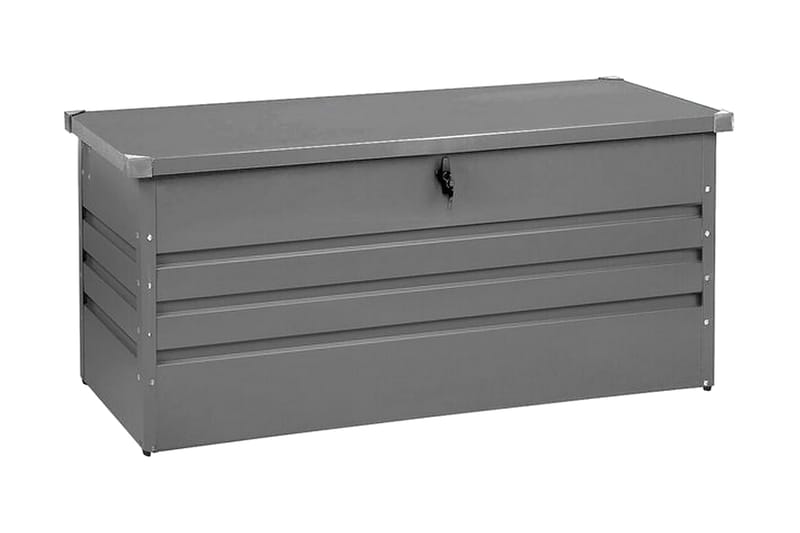 Dynlåda 132 x 62 cm grå CEBROSA - Grå - Utemöbler - Dynförvaring & möbelskydd - Dynboxar & dynlådor