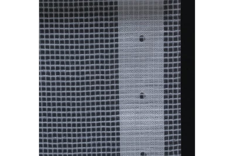 Leno presenning 2 st 260 g/m² 4x3 m vit - Vit - Utemöbler - Dynförvaring & möbelskydd - Presenning