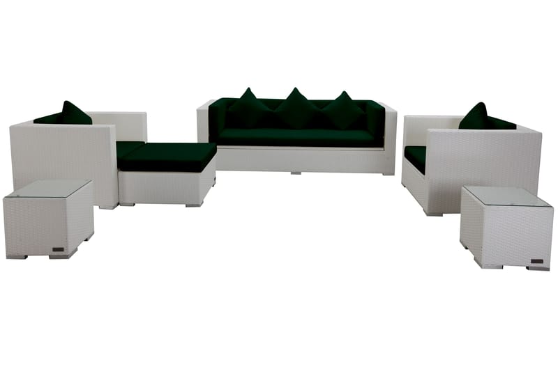 Outflexx Klädsel för Utegrupp - Grön - Utemöbler - Loungemöbler - Klädselpaket loungemöbler
