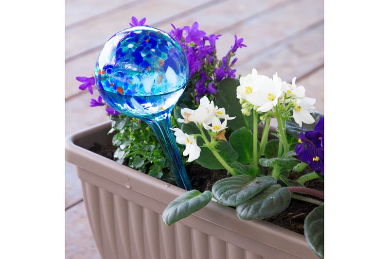 Home Garden Aqua·loon Automatiskt Bevattenssystem 2-pack Blå - InnovaGoods - Utemöbler - Övrigt utemöbler - Tillbehör utomhus - Utomhuskrukor