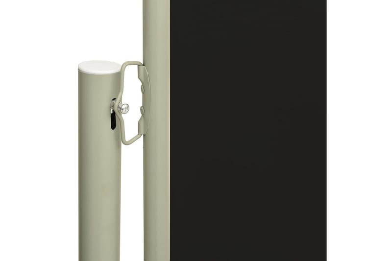 Infällbar sidomarkis 117x300 cm svart - Svart - Utemöbler - Solskydd - Markiser