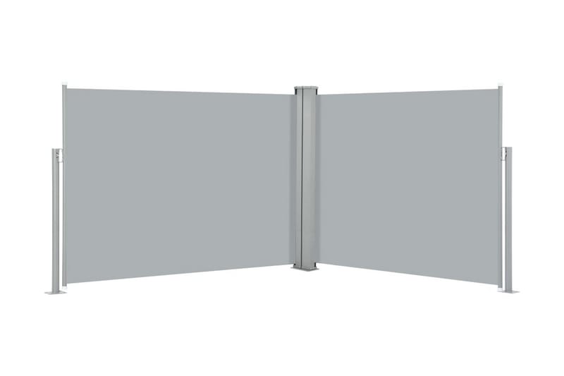 Infällbar sidomarkis antracit 140x1000 cm - Antracit - Utemöbler - Solskydd - Markiser