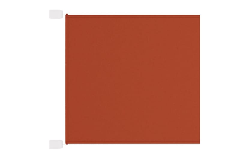 Markis vertikal terrakotta 100x1000 cm oxfordtyg - Röd - Utemöbler - Solskydd - Markiser