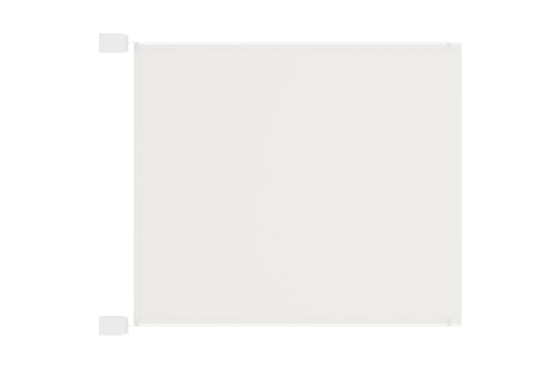 Markis vertikal vit 100x270 cm oxfordtyg - Vit - Utemöbler - Solskydd - Markiser - Fönstermarkis