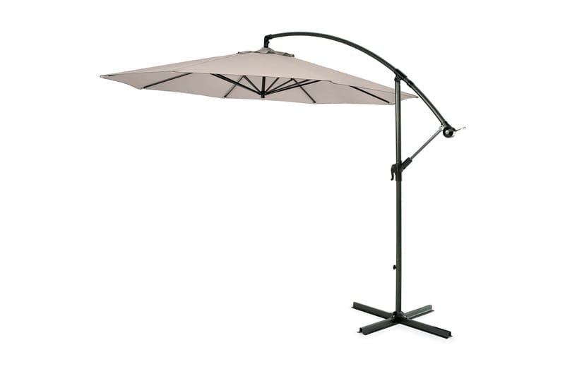 Hillerstorp Hängparasoll 300cm - Beige - Utemöbler - Solskydd - Parasoll - Hängparasoll & frihängande parasoll