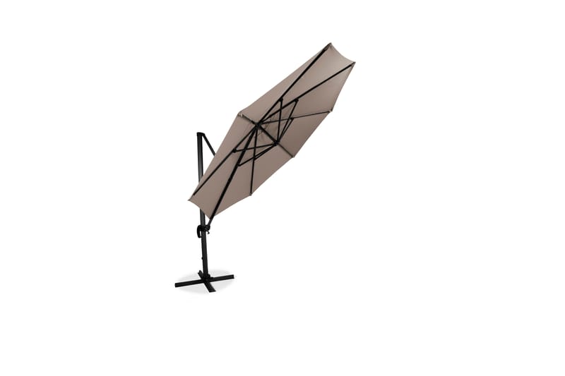 Hillerstorp Hängparasoll XL 350cm - beige - Utemöbler - Solskydd - Parasoll - Hängparasoll & frihängande parasoll