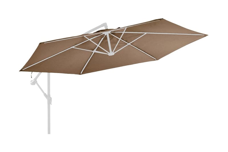 Reservtyg för frihängande parasoll taupe 350 cm - Utemöbler - Solskydd - Parasoll - Hängparasoll & frihängande parasoll