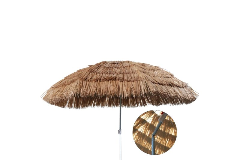 HI Strandparasoll HawaÃ¯ 160 cm beige - Beige - Utemöbler - Solskydd - Parasoll - Strandparasoll