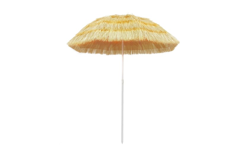 Strandparasoll naturlig 180 cm Hawaii-stil - Brun - Utemöbler - Solskydd - Parasoll - Strandparasoll