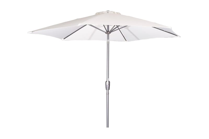 Leeds Parasoll 300 cm Vit/Svart - Venture Home - Utemöbler - Solskydd - Parasoll - Hängparasoll & frihängande parasoll