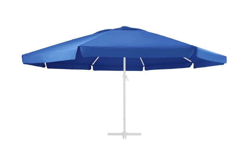 Reservtyg för parasoll azurblå 600 cm - Blå - Utemöbler - Solskydd - Parasoll