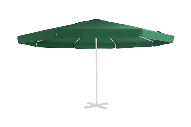 Reservtyg för parasoll grön 500 cm - Grön - Utemöbler - Solskydd - Parasoll