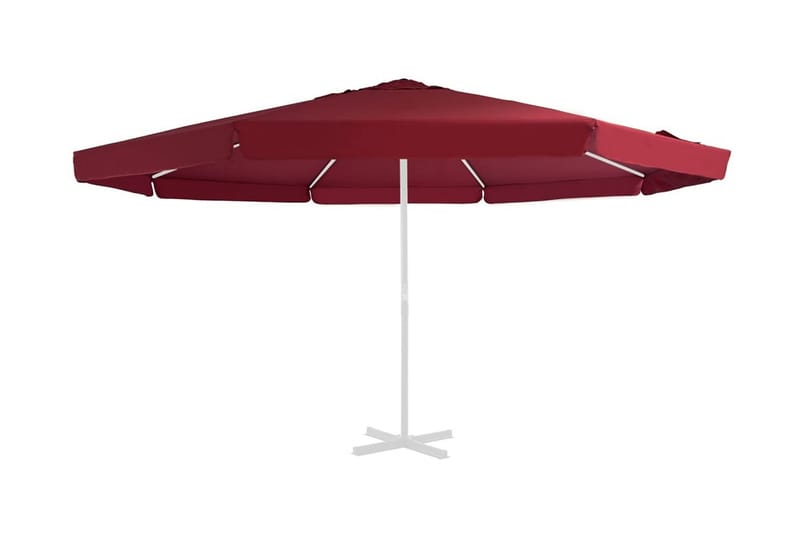 Reservtyg för parasoll vinröd 500 cm - Röd - Utemöbler - Solskydd - Parasoll