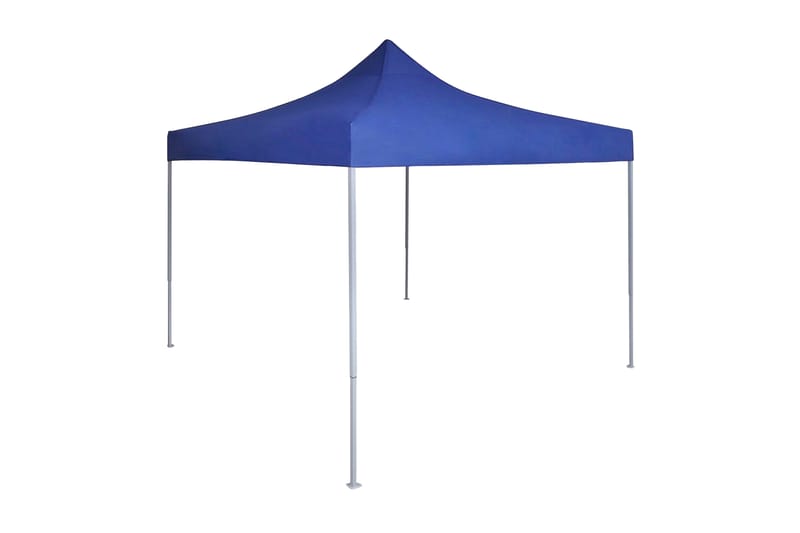 Blått hopfällbart tält 3x3 m - Blå - Utemöbler - Solskydd - Paviljong - Paviljongtak