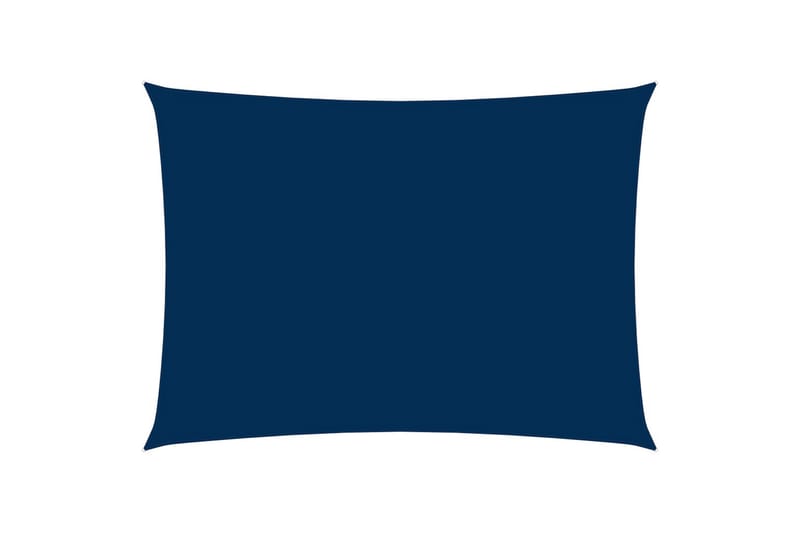 Solsegel oxfordtyg rektangulärt 2x4,5 m blå - Blå - Utemöbler - Solskydd - Solsegel