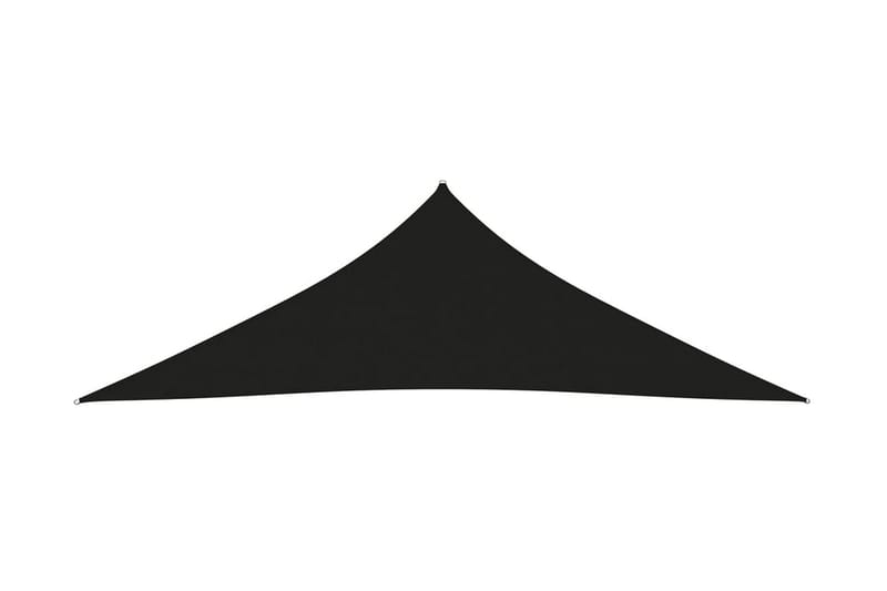 Solsegel oxfordtyg trekantigt 3x3x4,24 m svart - Svart - Utemöbler - Solskydd - Solsegel