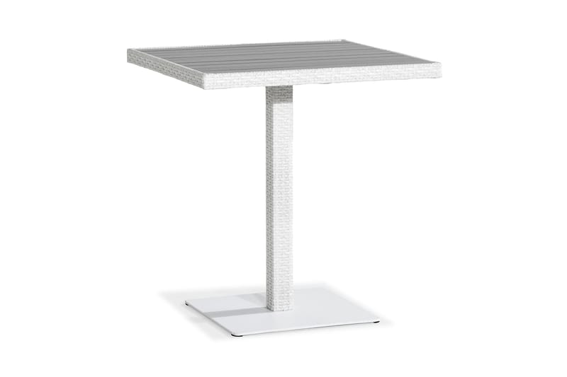 Bahamas Cafébord 70x70 cm - Vit - Utemöbler - Utebord & trädgårdsbord - Cafebord