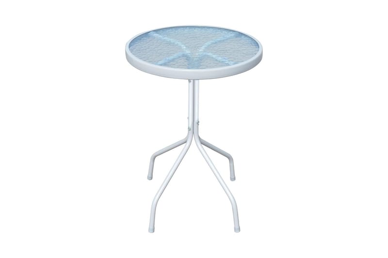 Cafébord grå 50x71 cm stål - Grå - Utemöbler - Utebord & trädgårdsbord - Cafebord