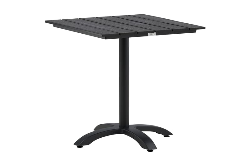 Colorado Cafébord 70 cm Svart - Venture Home - Utemöbler - Utebord & trädgårdsbord - Cafebord