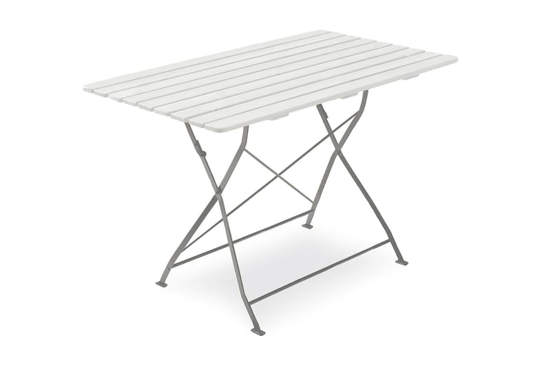 Hillerstorp Krögaren Cafébord 70x120 cm - Vit - Utemöbler - Utebord & trädgårdsbord - Cafebord