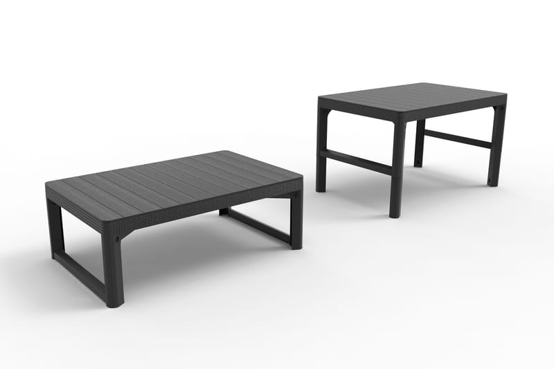 Lyon Cafébord 116 cm Antracit - Keter - Utemöbler - Utebord & trädgårdsbord - Cafebord