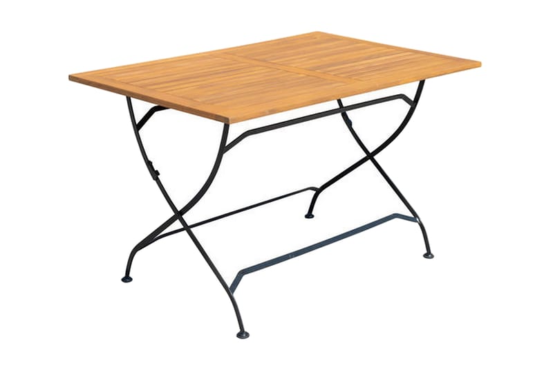 Outflexx Cafébord 120 cm - Svart - Utemöbler - Utebord & trädgårdsbord - Cafebord