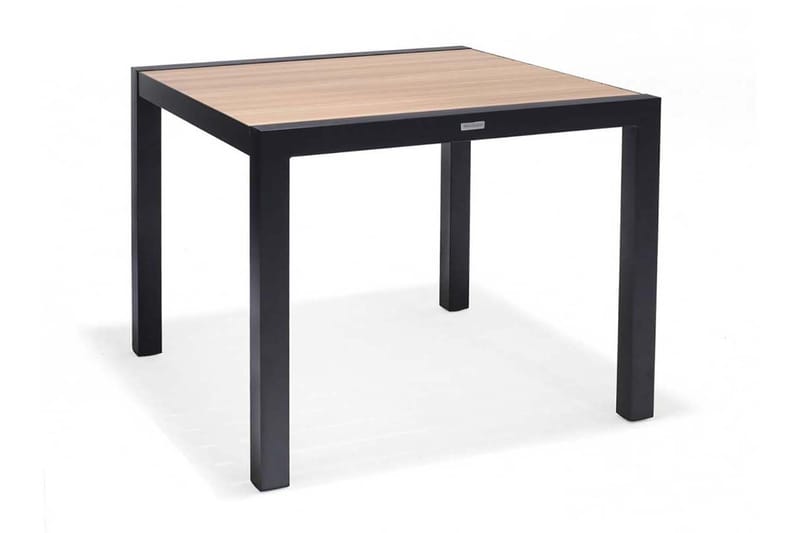 Panama Cafébord 92 cm - Svart/Gul - Utemöbler - Utebord & trädgårdsbord - Cafebord