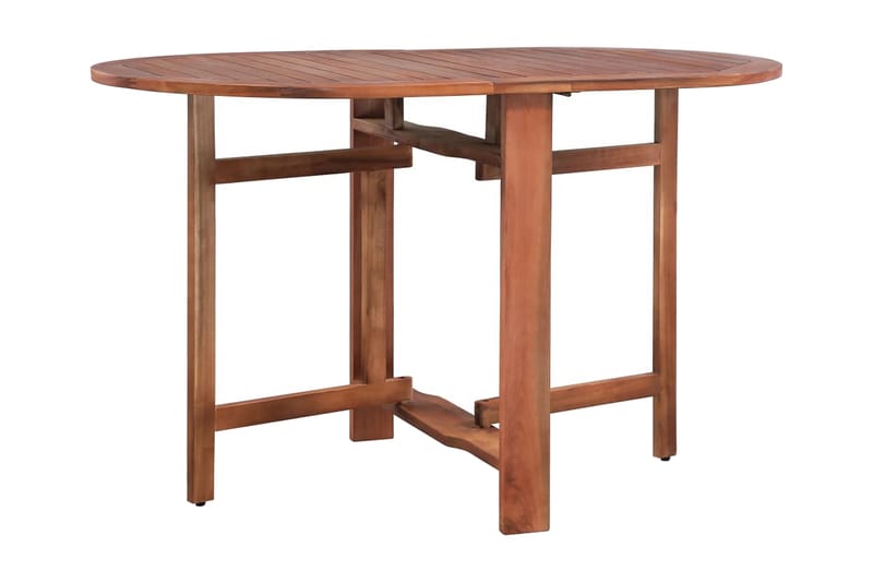 Trädgårdsbord 120x70x74 cm massivt akaciaträ - Brun - Utemöbler - Utebord & trädgårdsbord - Cafebord