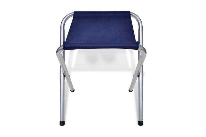 Campingbord med 6 stolar hopfällbar och justerbar i höjd 180 - Vit - Utemöbler - Utebord & trädgårdsbord - Campingbord