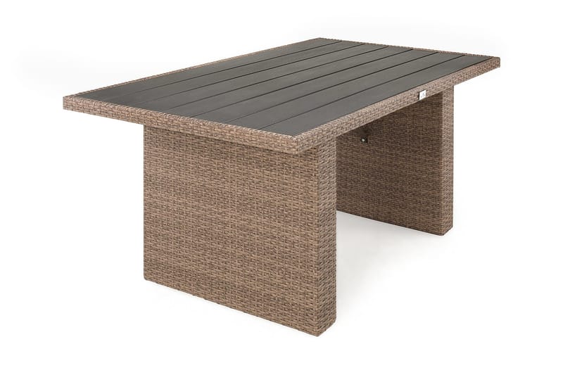 James Bord 85x145 cm - Sand/Aintwood - Utemöbler - Utebord & trädgårdsbord - Loungebord & soffbord utomhus
